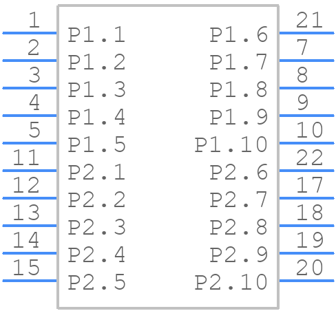 45984-4912 - Molex - PCB symbol
