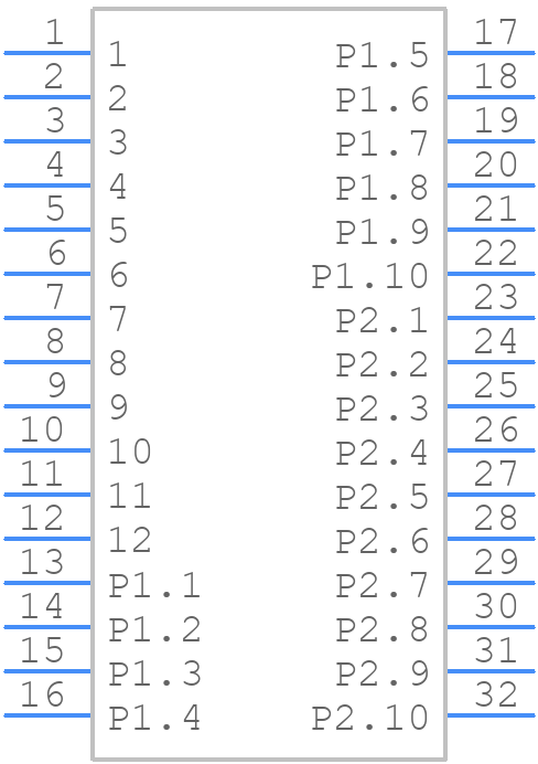 45984-4213 - Molex - PCB symbol