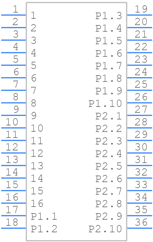 45984-4421 - Molex - PCB symbol
