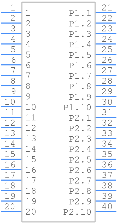 45984-4432 - Molex - PCB symbol