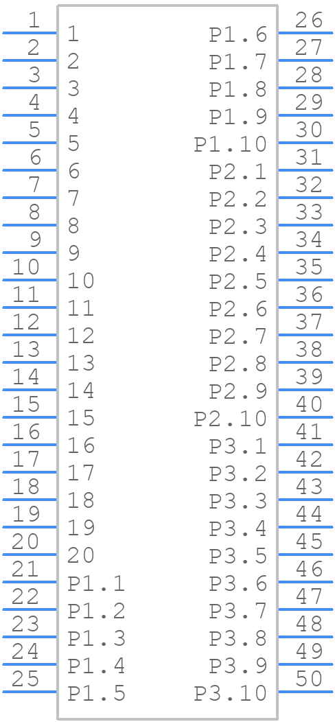 45984-6232 - Molex - PCB symbol