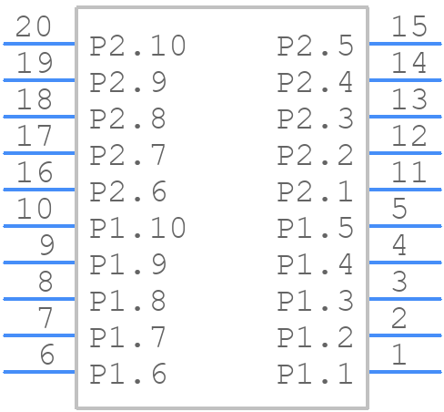 45985-4931 - Molex - PCB symbol