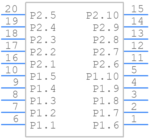 45985-4932 - Molex - PCB symbol