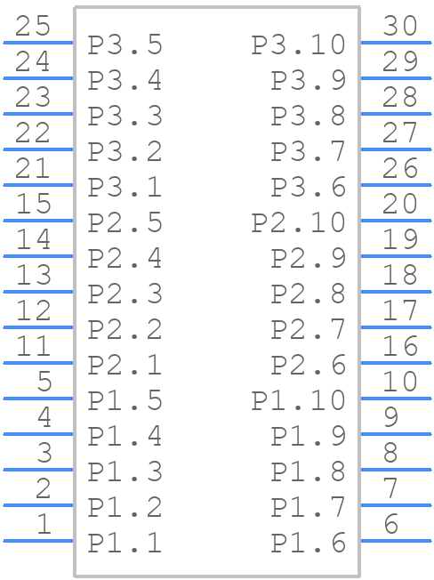 45985-6913 - Molex - PCB symbol