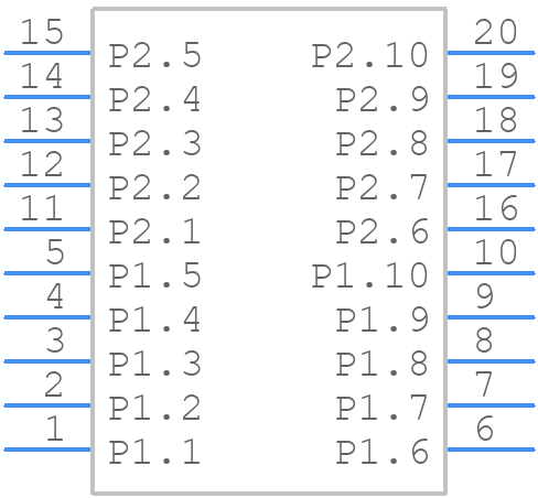 45985-4914 - Molex - PCB symbol