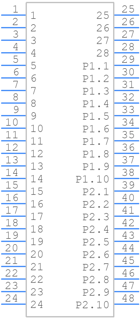 45985-4252 - Molex - PCB symbol