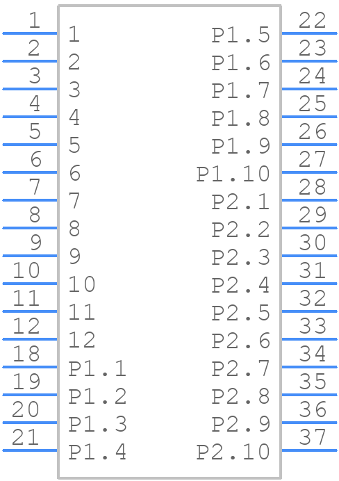 45985-4412 - Molex - PCB symbol