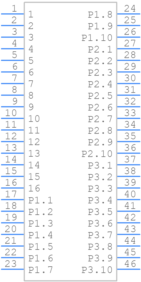 45985-6223 - Molex - PCB symbol