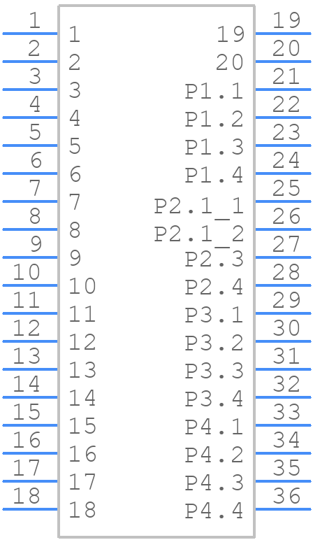 46114-4201 - Molex - PCB symbol