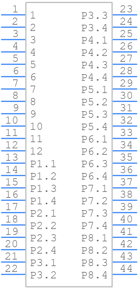 46114-8121 - Molex - PCB symbol