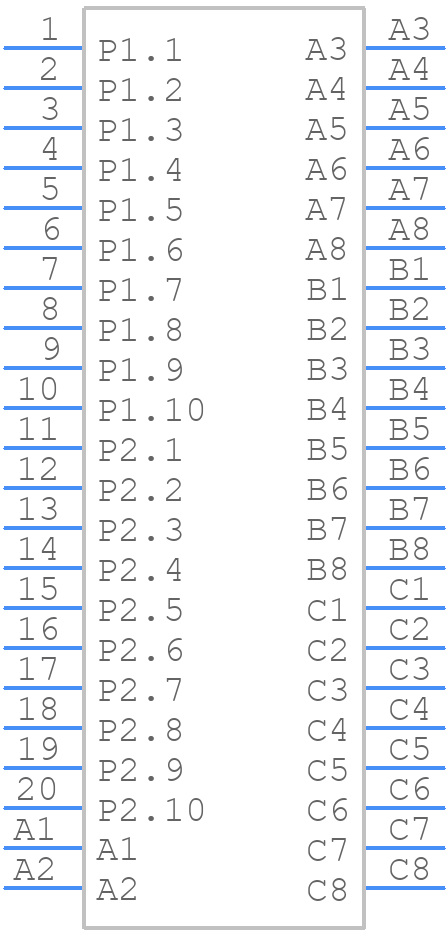 172458-0224 - Molex - PCB symbol