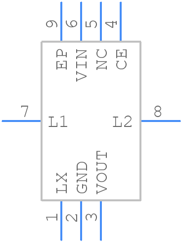 XCL232D101KR-G - Torex - PCB symbol