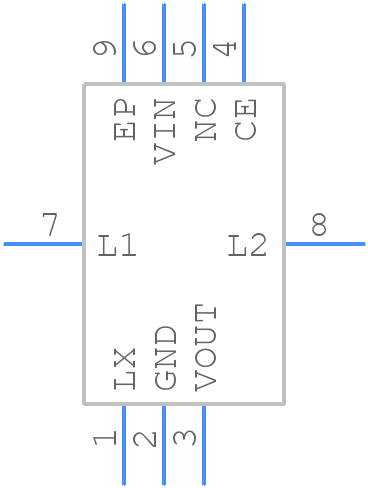 XCL232D0H1KR-G - Torex - PCB symbol