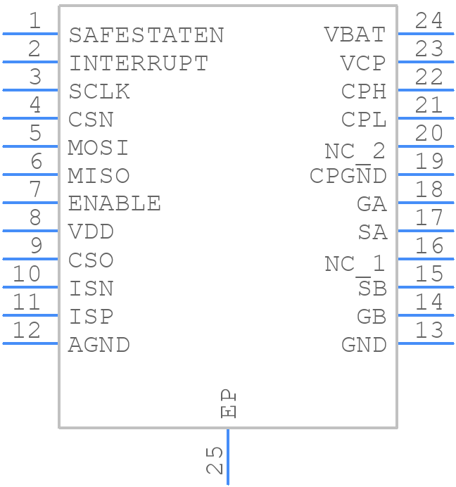 2ED4820EMXUMA2 - Infineon - PCB symbol