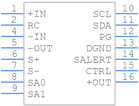 BMR4570001/002 - Flex Power Modules - PCB symbol