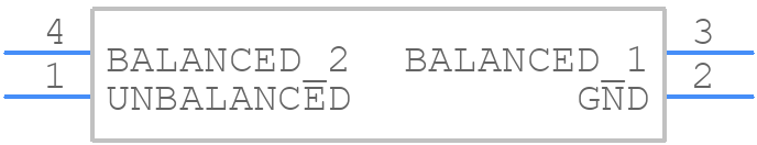 DXW21BN2511NL - Murata Electronics - PCB symbol