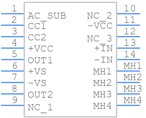pad136 - PowerAmp Design - PCB symbol