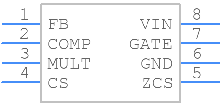 MP44010HS-LF-Z - Monolithic Power Systems (MPS) - PCB symbol