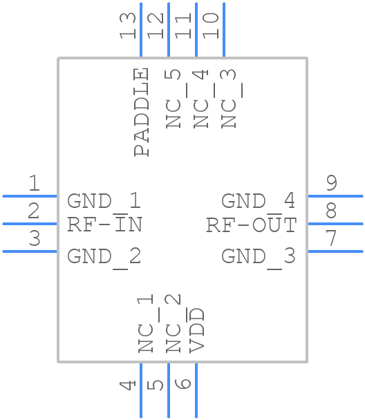 PMA3-453+ - Mini-Circuits - PCB symbol