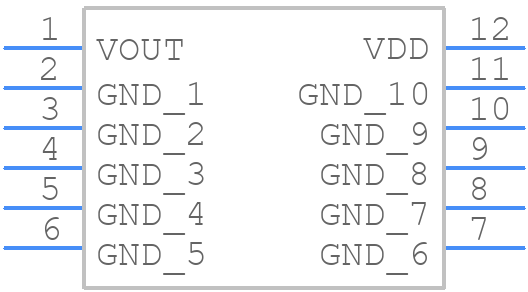 VA1200 - Vesper - PCB symbol