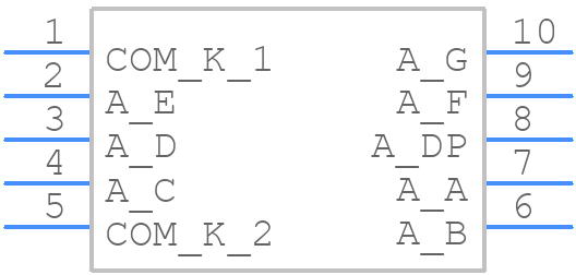 SC18-11EWA - Kingbright - PCB symbol