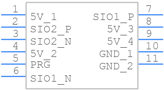 SMRTB-FHG-1250-CS1111 - DOMINANT Opto Technologies - PCB symbol