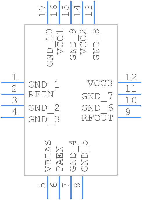SKY66299-11 - Skyworks - PCB symbol