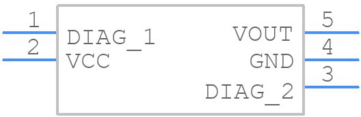 A1160LLHLX-T - Allegro Microsystems - PCB symbol