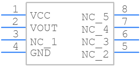 A1330LLETR-P-T - Allegro Microsystems - PCB symbol