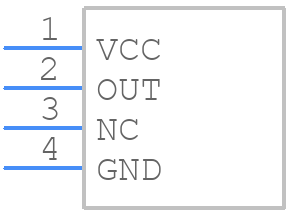 A1341LKTTN-T - Allegro Microsystems - PCB symbol