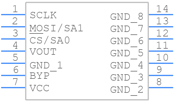 A33002LLEATR - Allegro Microsystems - PCB symbol