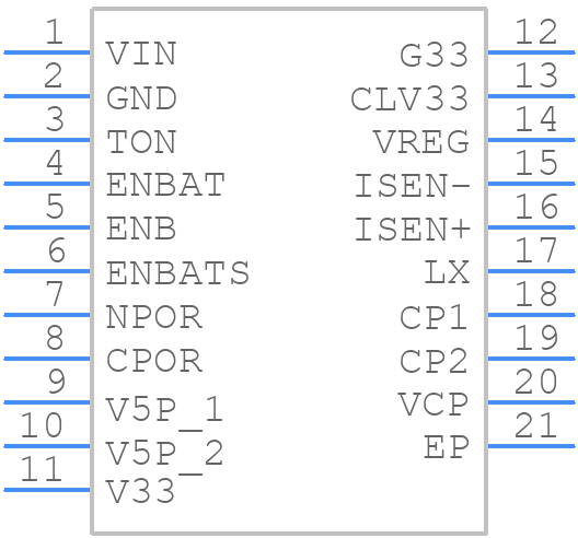A4406KLPTR-T - Allegro Microsystems - PCB symbol