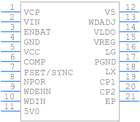 A4409KLPTR-T - Allegro Microsystems - PCB symbol