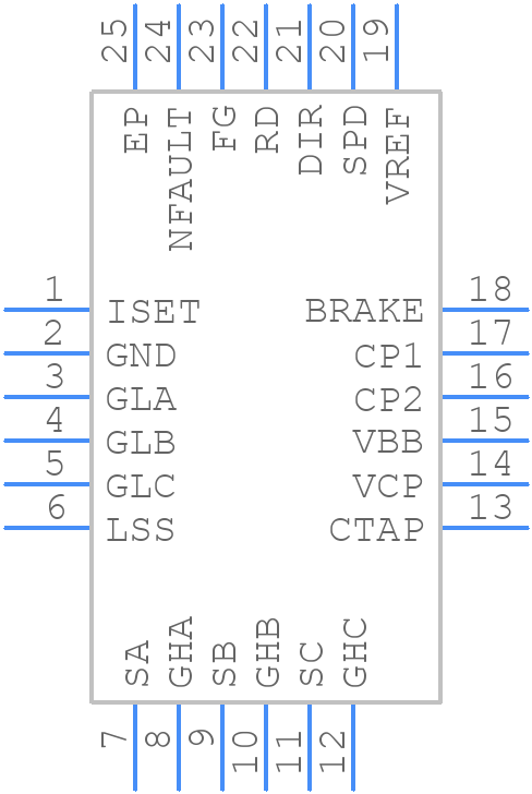 A5932GESSR-T - Allegro Microsystems - PCB symbol