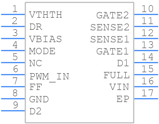 A6272KLPTR-T - Allegro Microsystems - PCB symbol