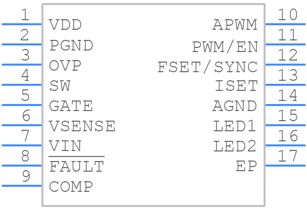 A8502KLPTR-T - Allegro Microsystems - PCB symbol