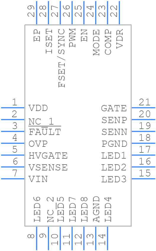 A8508GETTR-T - Allegro Microsystems - PCB symbol