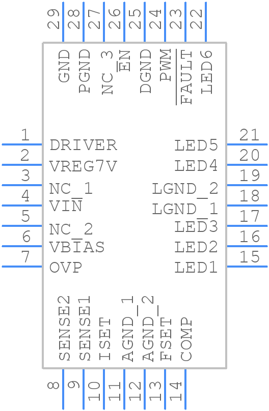 A8512EETTR-T - Allegro Microsystems - PCB symbol