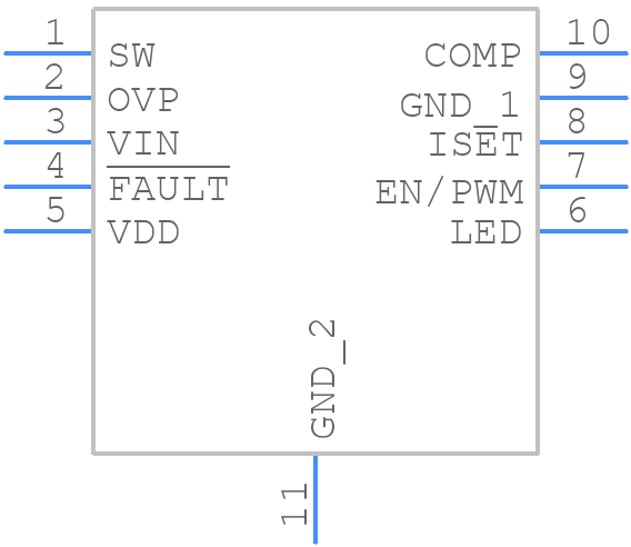 A8513KLYTR-T - Allegro Microsystems - PCB symbol