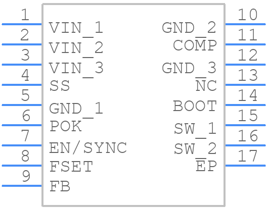 A8584KLPTR-T - Allegro Microsystems - PCB symbol