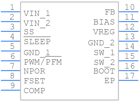 A8590KLPTR-T-2 - Allegro Microsystems - PCB symbol