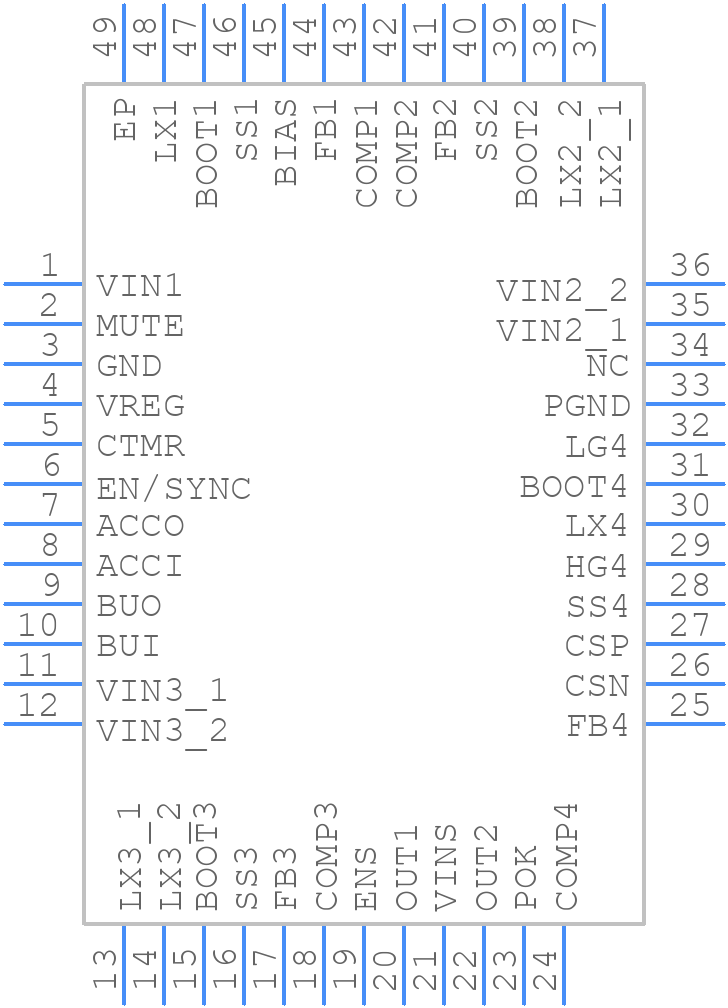 A8600EJPTR-T - Allegro Microsystems - PCB symbol