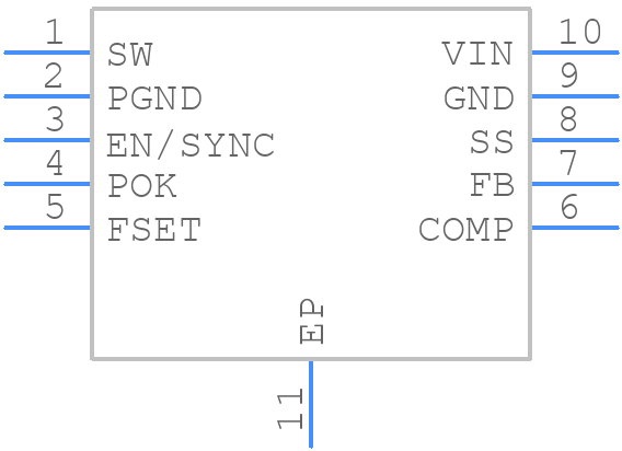 A8650KEJTR-T - Allegro Microsystems - PCB symbol