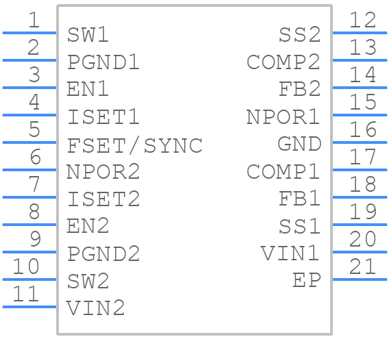 A8651KLPTR-T-1 - Allegro Microsystems - PCB symbol
