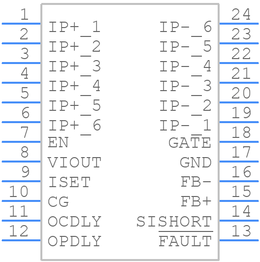 ACS760ELFTR-20B-T - Allegro Microsystems - PCB symbol