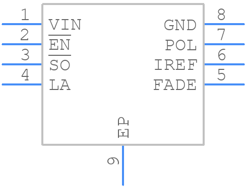 APS13568ELJATR - Allegro Microsystems - PCB symbol