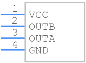 ATS605LSGTN-F-H-T - Allegro Microsystems - PCB symbol