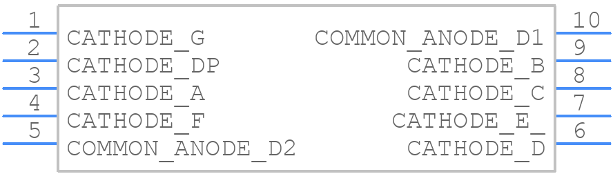 ELSD-406SURWA/S530-A4/S290 - Everlight - PCB symbol