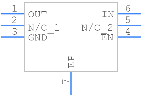 LP5900SD-1.5 - Texas Instruments - PCB symbol