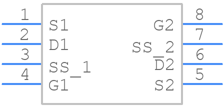 LSK389A-SOIC - Linear Systems - PCB symbol